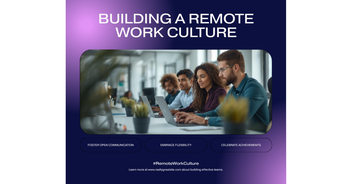 Building and sustaining remote work culture across teams